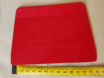 Dough Card Dough Scraper Spatula Cutter 60s 70s Butcher Shop Naturin Tripan