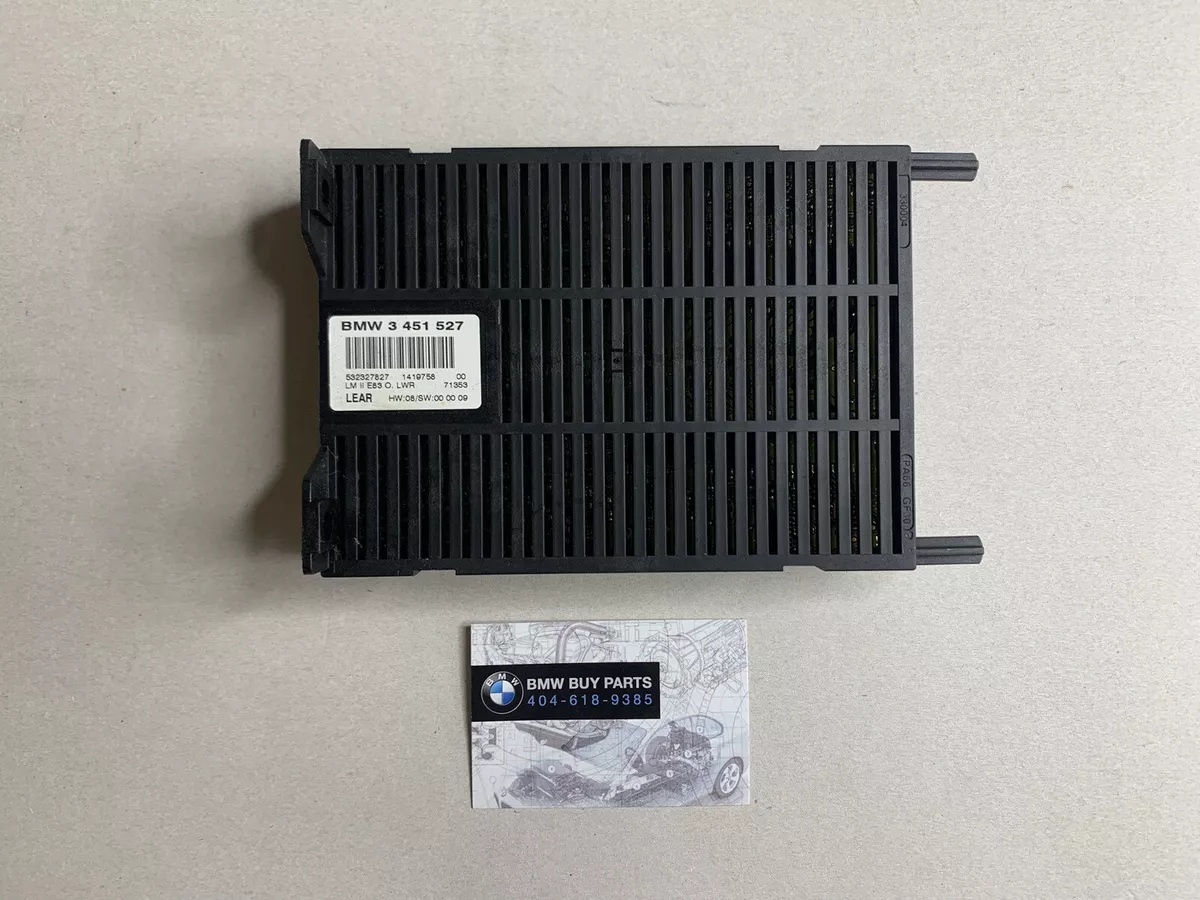 Bmw X3 E83 OEM 3451527 Headlight Lamp Unit Control | eBay