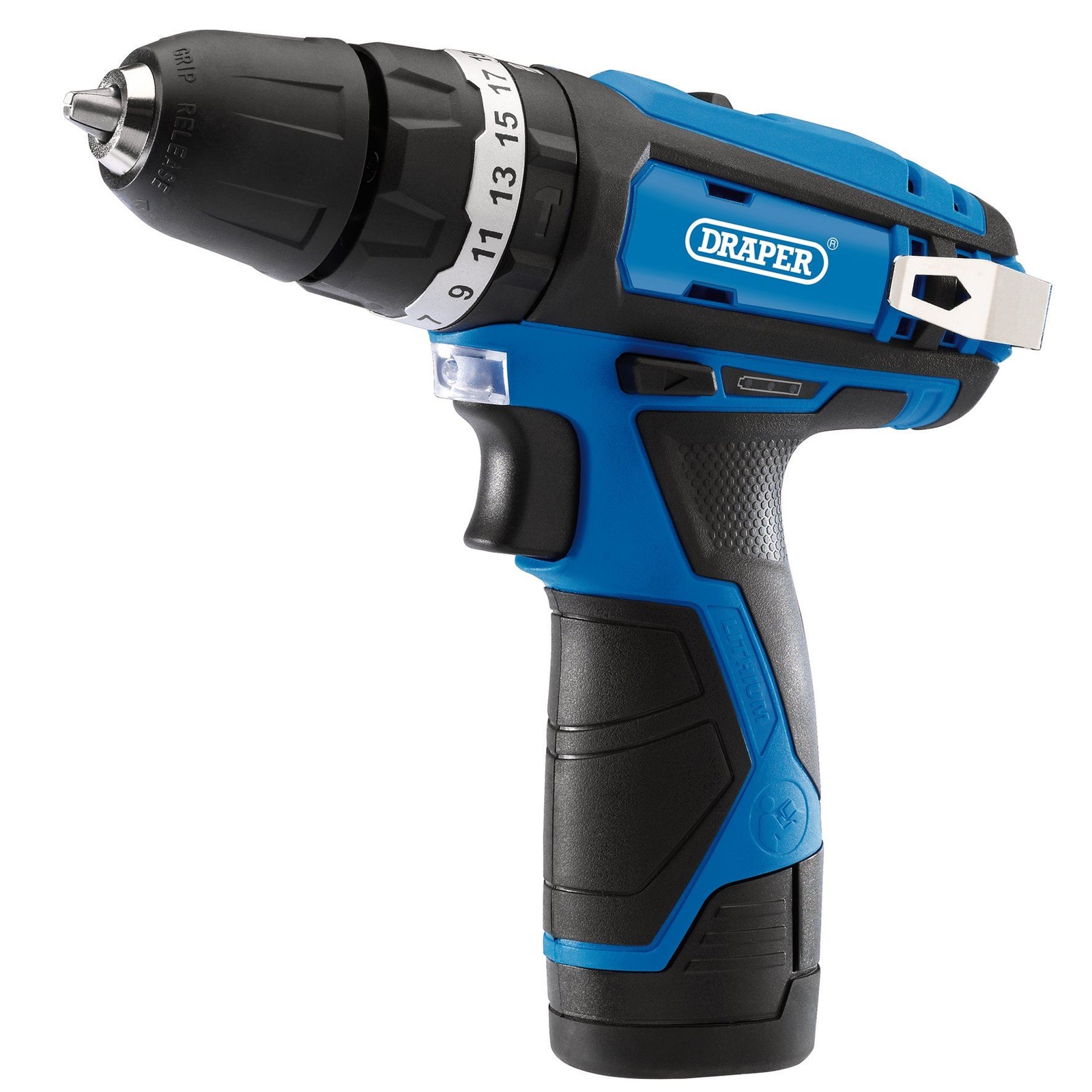 Draper Storm Force 12V Combi Drill Kit Battery & Charger