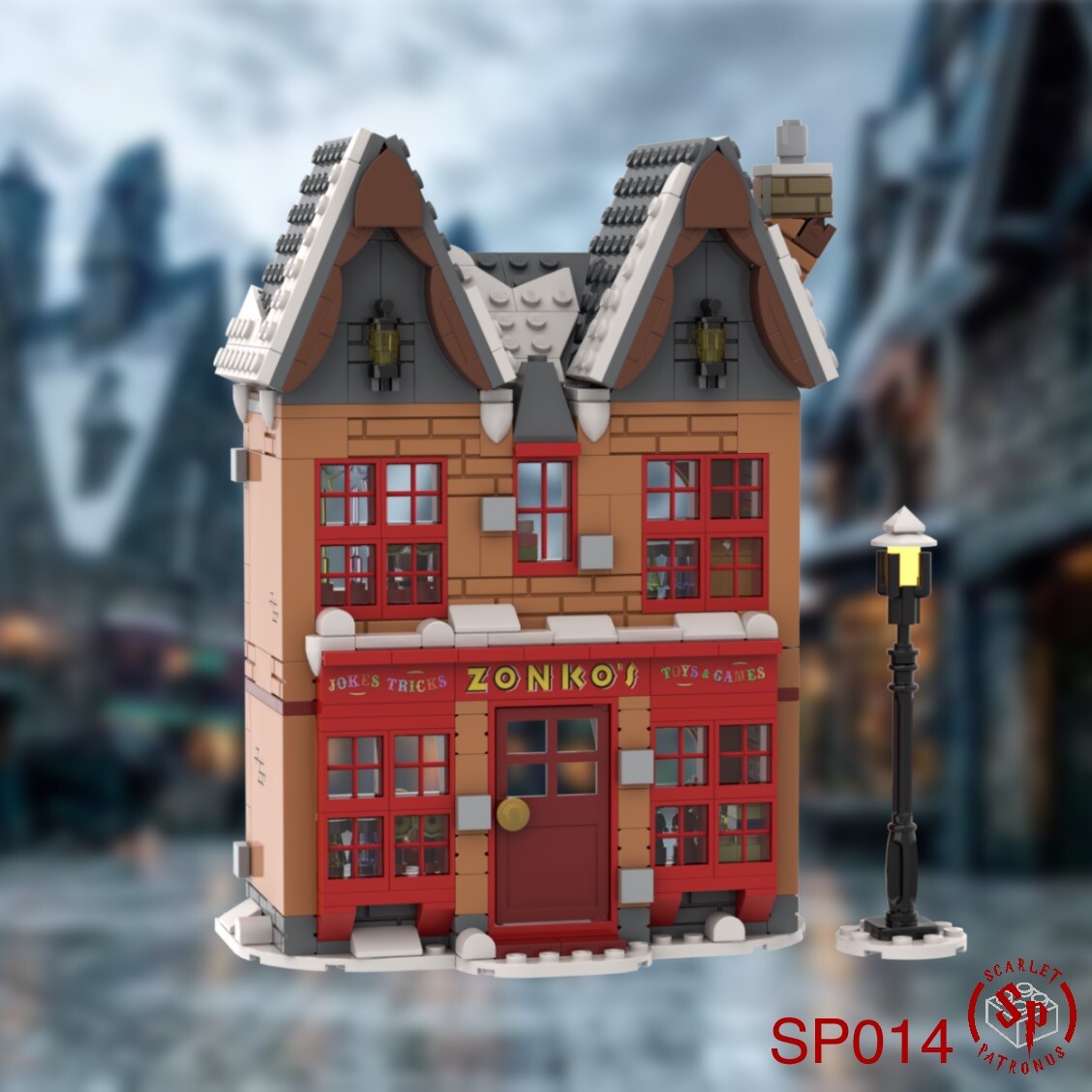 CUSTOM INSTRUCTIONS Hogsmeade Village Zonko's Joke Shop | eBay