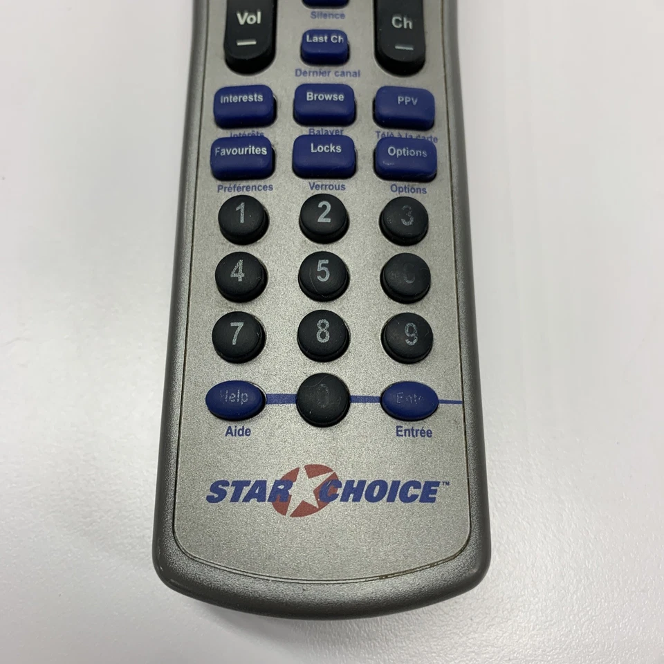 Motorola IRC550 Star Choice Shaw Cable Box Remote Control (p#002) - Image 2 of 4