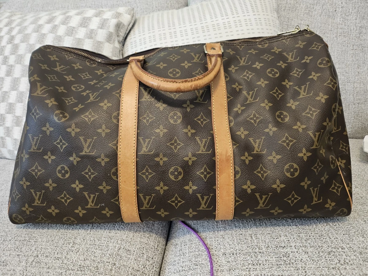 Louis Vuitton Brown Duffle Bags for sale | eBay