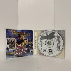 Time Stalkers (Sega Dreamcast, 2000) Complete In Box *No Reg card