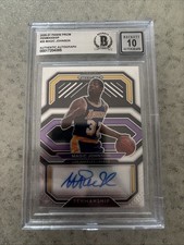 BGS 10 Panini Prizm Penmanship #PE-MAG Magic Johnson Auto 2020-21