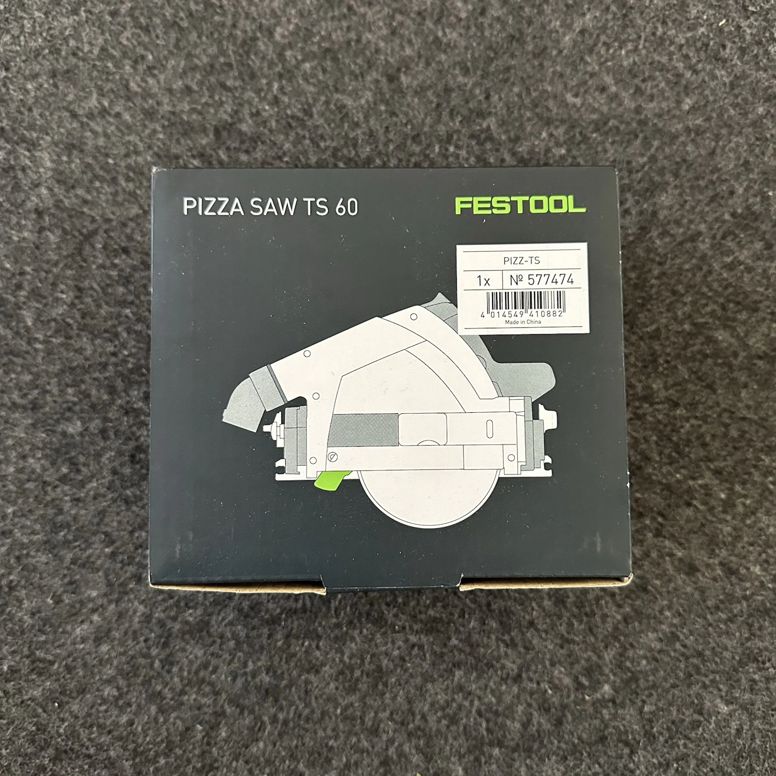 Festool Pizza Saw TS 60 cutter, Rare, Genuine, Swag, Unique, Fun Gift, New.
Opens in a new window or