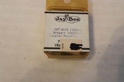 HO Scale Jay-Bee #114 Athearn Std. Kadee Coupler Mounting Pads 3 sets