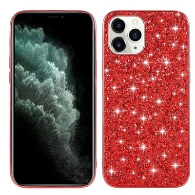 Bling Glitter Case Shockproof Matte PC Cover For iPhone 17 16 15 14 13 12 11 X