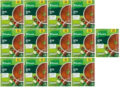 Knorr Oxtail Soup Mix, 53g, Pack of 13 (13x1.87oz), Irish Recipe