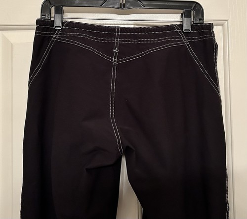 prAna Breathe Women's Medium Black Pants w/ Stretch and 31 Inch Inseam - Picture 7 of 10
