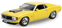 Ford Mustang Boss 429 - 1970 - Yellow - Motormax 1:24