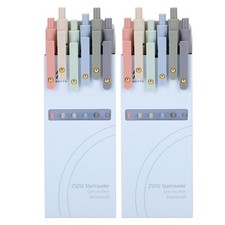 Colorful Gel Pens 0.5mm Fine Point Retractable Cute Pens with Colored Writing...