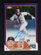 2023 Topps Chrome Rookie Purple Refractor 189/250 Kody Clemens #RA-KC Auto 0q0