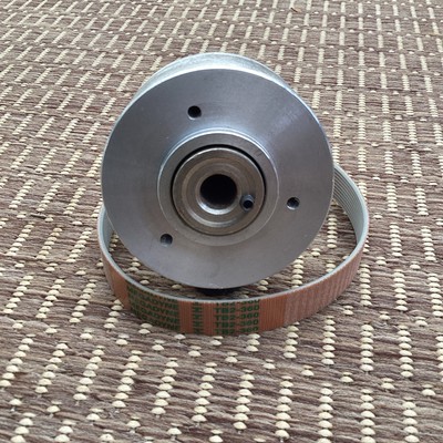 OMCAN 300E#13628 Meat Slicer Knife Hub Assy +  Belt Genuine OEM#15180+15179
