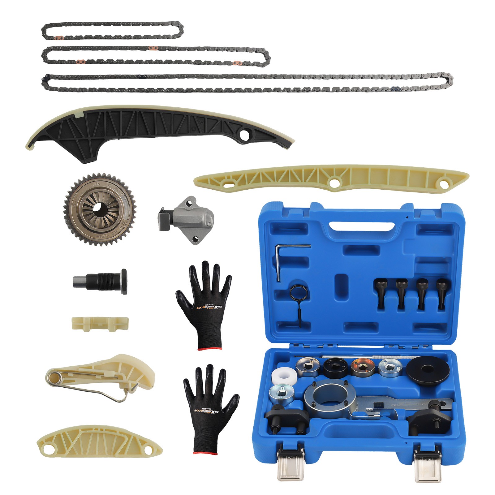 Timing Chain & Tool Kit For 1.8 TSI 2.0 TFSI Audi VW Seat Skoda Golf EA888 Gen2