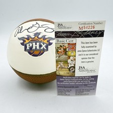 Alvin Gentry Autograph Mini Basketball Phoenix Suns Auto Signed JSA COA