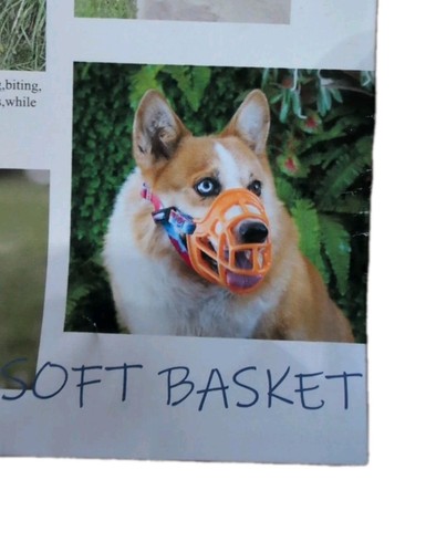 Hundemaulkorb Korb Maulkorb Anti Beißen Kauen Stabil Leicht Maulkorb Größe 3 - Bild 2 von 2