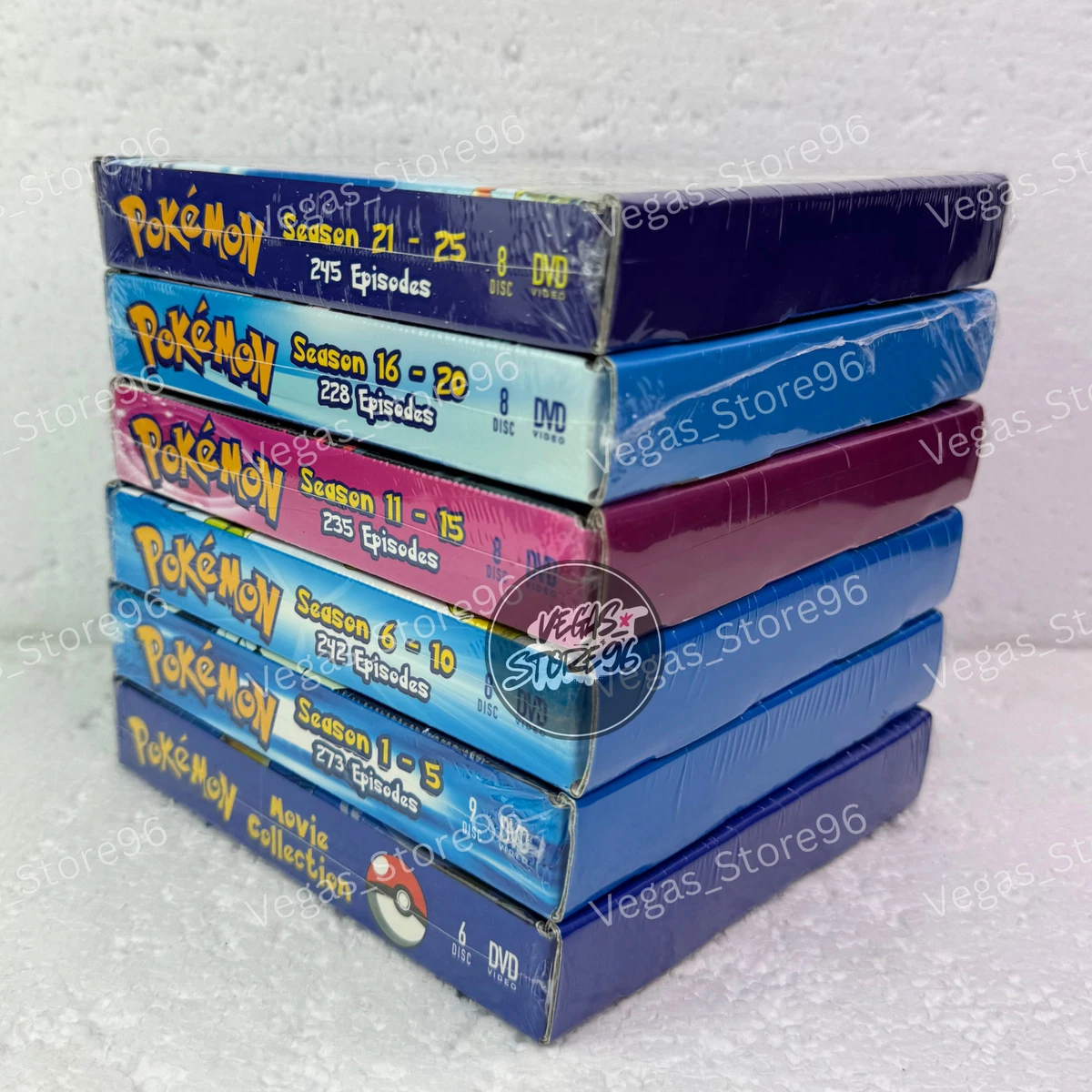 Pokémon (TV series) Box Set DVDs & Blu-ray Discs for sale | eBay