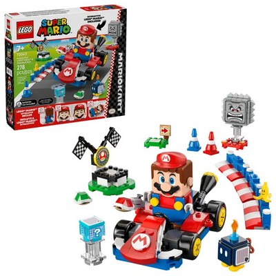 LEGO 72043 Mario Kart Interaktives LEGO  Mario  & Standard Kart Set 278 Teile Neu 7+