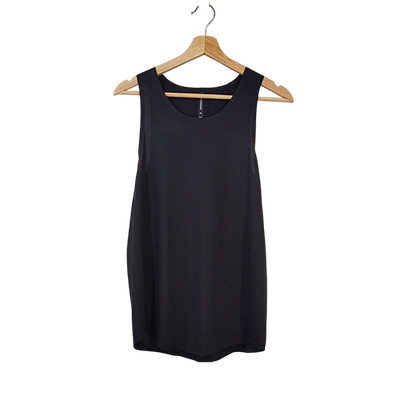 Ten Thousand Men Distance Tank Black Sleeved Top XS