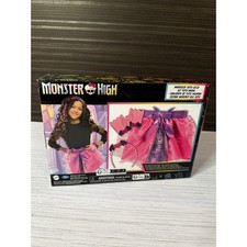 Monster High Draculaura Fashion Tutu Set Pink Purple 4-6x Dress Up Costume New