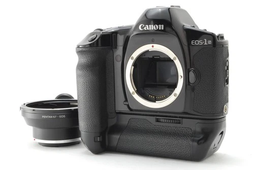 [Exc+5] Canon EOS-1N HS SLR 35mm Film Camera Body Power Booster PB-E1 From JAPAN
