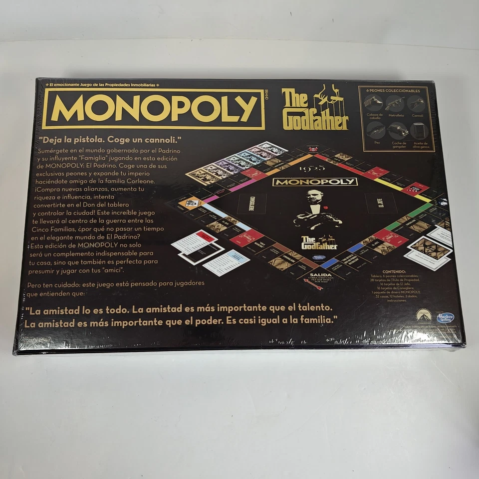 Monopoly the Godfather Edition Sealed Pack - Image 2 of 3