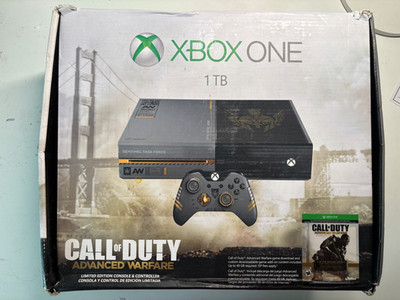 Microsoft Xbox One Call of Duty Advanced Warfare Limited Edition 1TB Console Box