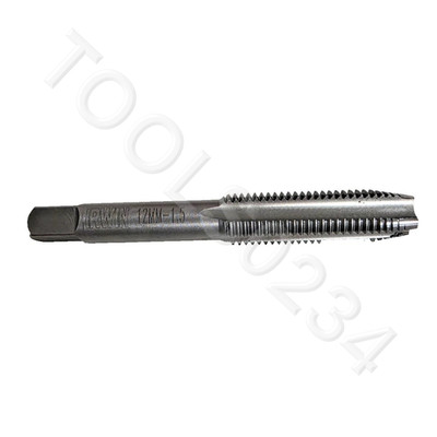 M12 X 1.5 Plug Hand Tap Irwin Hanson 1743 ZR 12MM RH Carbon Steel 4Flute Metric
