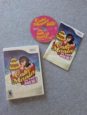 Cake Mania: In the Mix (Nintendo Wii, 2008) CIB! W/ Manual! Uncommon Game!