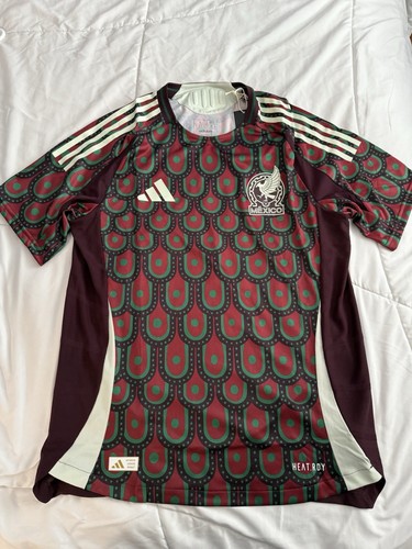 Adidas Mexico 2024 Home Authentic Soccer Jersey IP6379 Men's Size XL