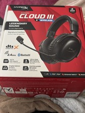 HyperX Cloud III S Wireless Gaming Headset Bl...