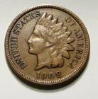 NICE KEY Date 1908 S INDIAN HEAD CENT PENNY AU Full Liberty