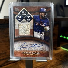 2025 Topps Series 2 Rounding the Bases Autograph /25 Adolis Garcia #RTBA-AG