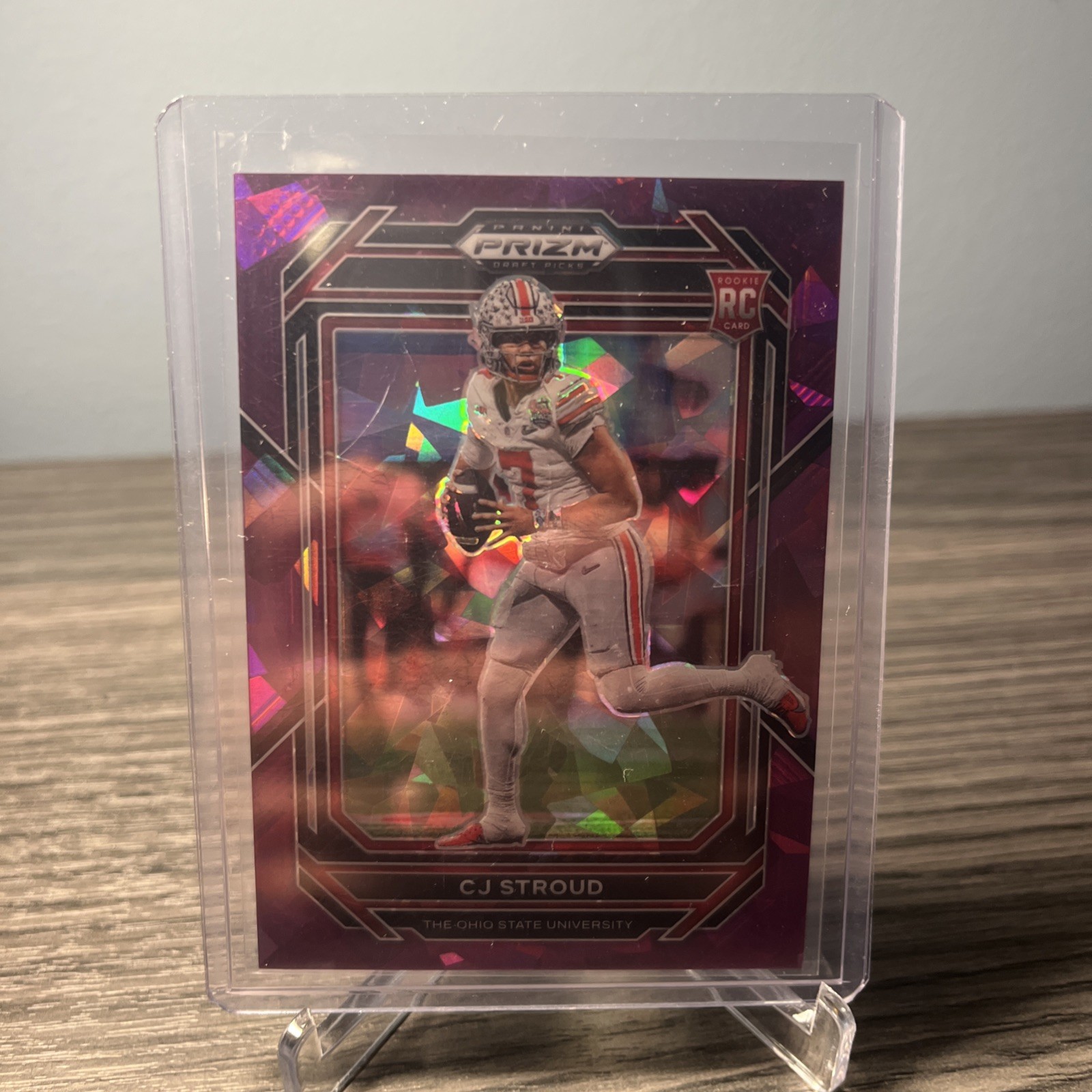 2023 Panini Prizm Draft Picks - C.J. Stroud #102 Purple Ice Prizm /149 (RC)