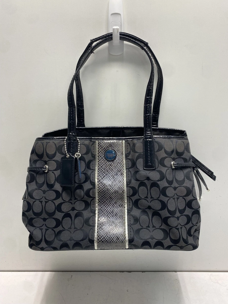 Coach Python Tote Striped Bags & Handbags for Women for sale | eBay