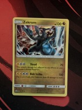 Zekrom - 46/70 - Dragon Majesty - Sun and Moon - Holo - Pokemon TCG