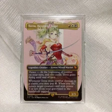 MTG FINAL FANTASY Terra, Herald of Hope Borderless M 0204 English 2025 Hobby