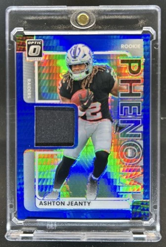 2025 Donruss Optic Ashton Jeanty Blue Hyper (RAW)