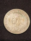 1927 Canada 25 Cents Silver Coin