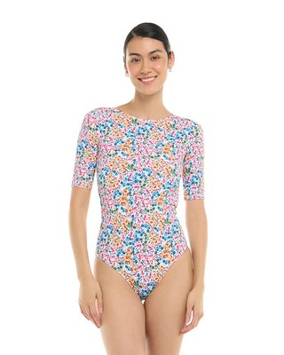 Eidon Women s One Piece Joan Paddlesuit Floralscape Size XL NWT