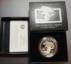 2023 American Liberty 1oz .999 Silver Medal with OGP Box & COA