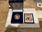 Colorized 1964 Kennedy Half Dollar - Painted on Both Sides - 90% Silver Coin