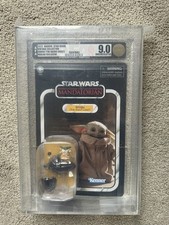 AFA U9.0 Grogu Haslab Razor Crest Mandalorian Star Wars Vintage Collection 2022
