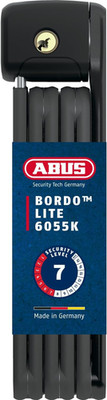 ABUS Faltschloss Bordo Lite 6055K SH Mit Halterung - Extra-Leichtes Fahrradschlo