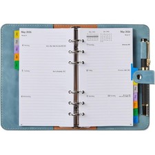 Kalender Wochenplaner A6 2026 Organizer Notizen Tabs Taschenkalender Schreibw...
