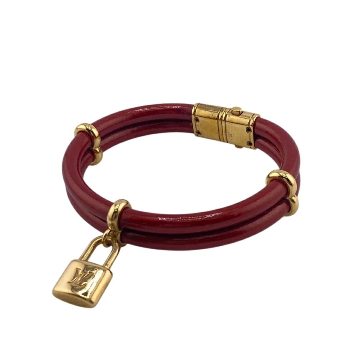 Louis Vuitton Red Fashion Bracelets for sale | eBay