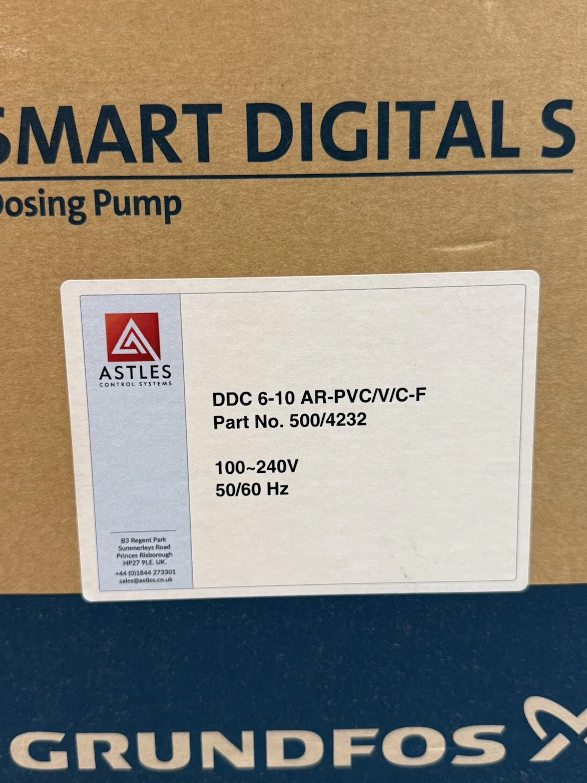 Grundfos DDC 6-10 AR-PVC/V/C-F 100-240V 50/60 Hz 500/4243 Dosing Pump Brand New 2