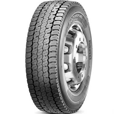 Tire 225/70R19.5 128/126N G 14 Ply Pirelli R02 Profuel Drive Commercial