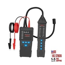Underground Wire Locator, Cable Tracker 2M Depth 1000ft Range, 110-220V AC/DC,
