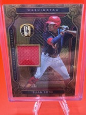 2023 Panini Chronicles - Gold Standard Swatches Elian Soto #GSS-ES (MEM, RC)